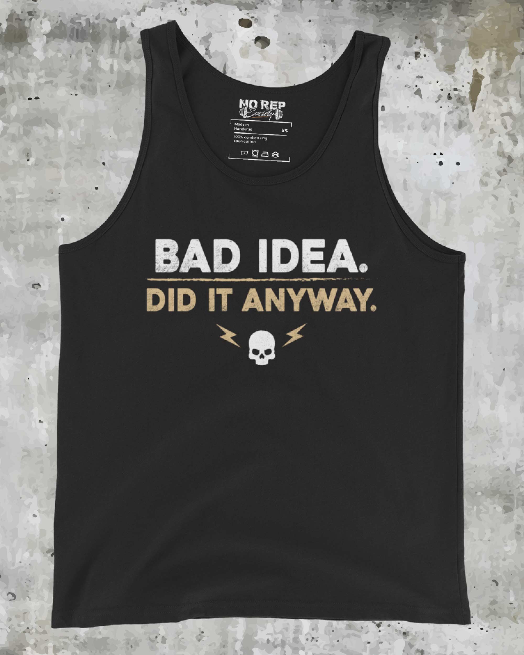 Bad Idea. Did It Anyway. Men’s Tank | Bella + Canvas