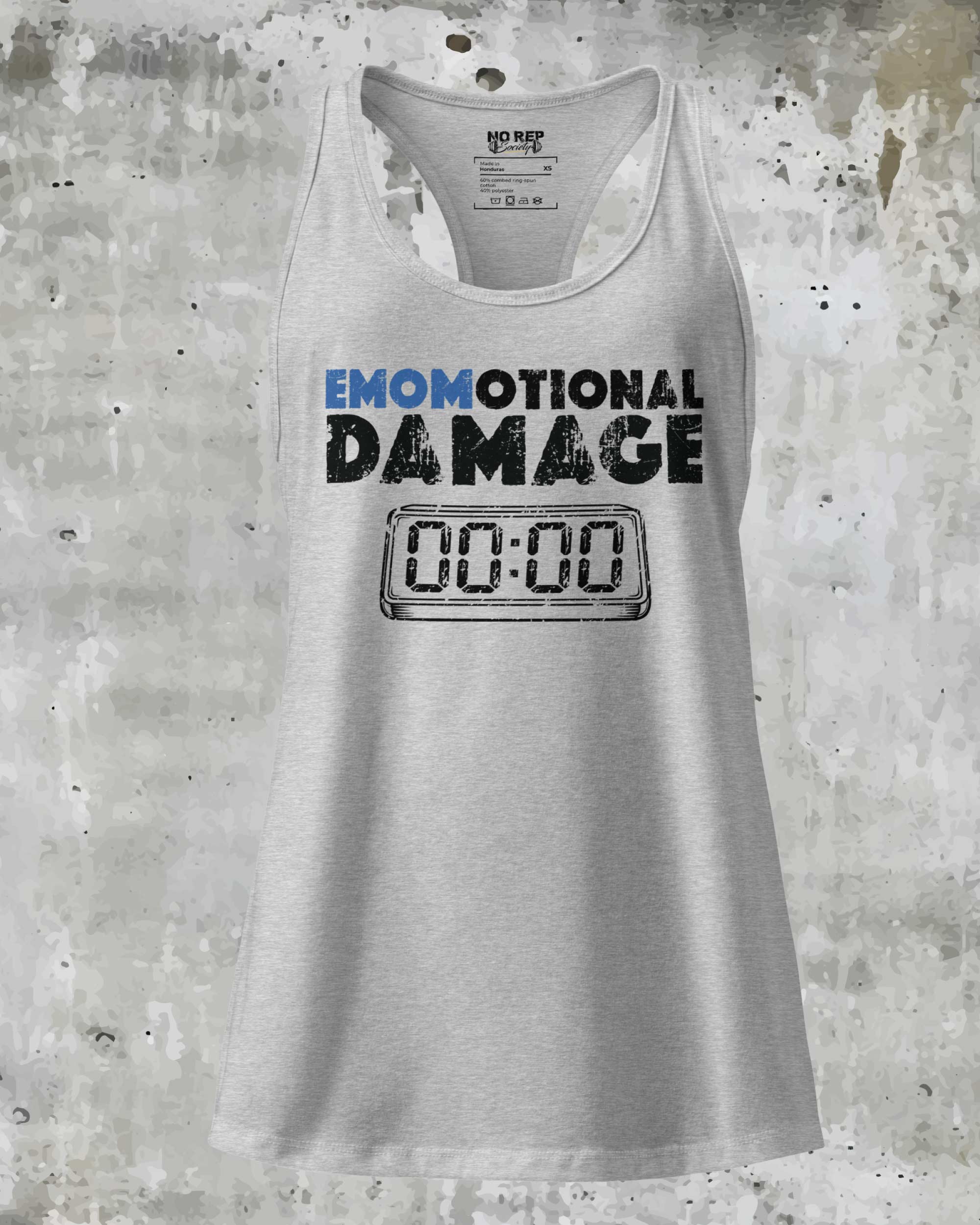EMOMotional Damage Tank | Women’s Racerback Gym Tank