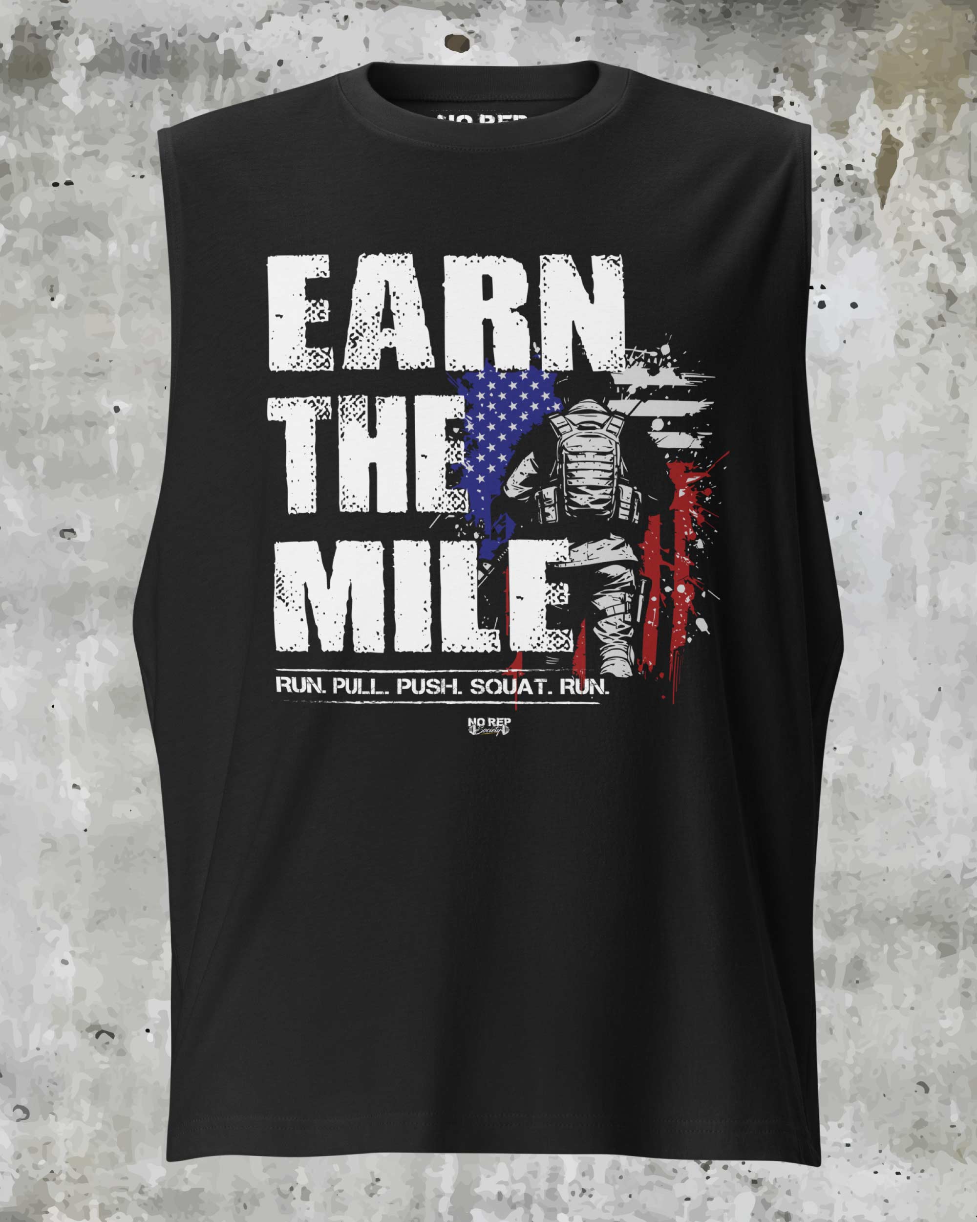 Earn the Mile Tank | Men’s Murph Workout Shirt