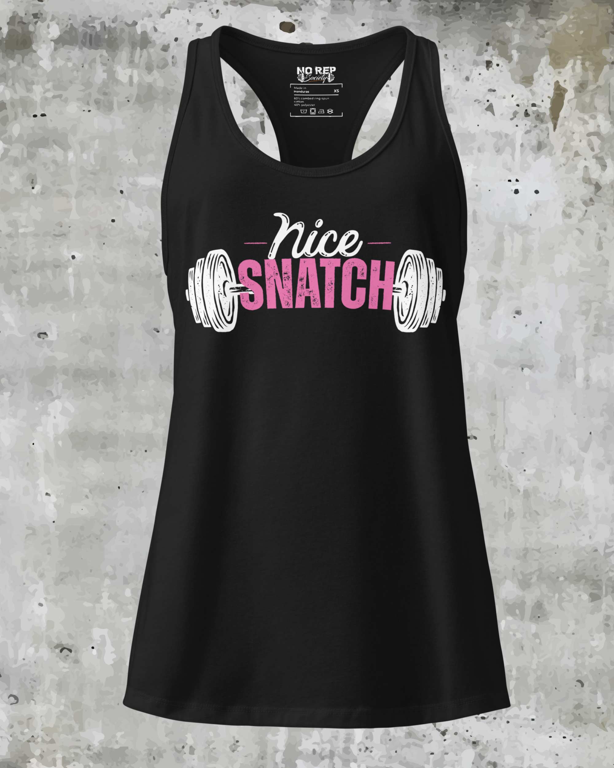 Nice Snatch Tank | Women’s Racerback Gym Tank