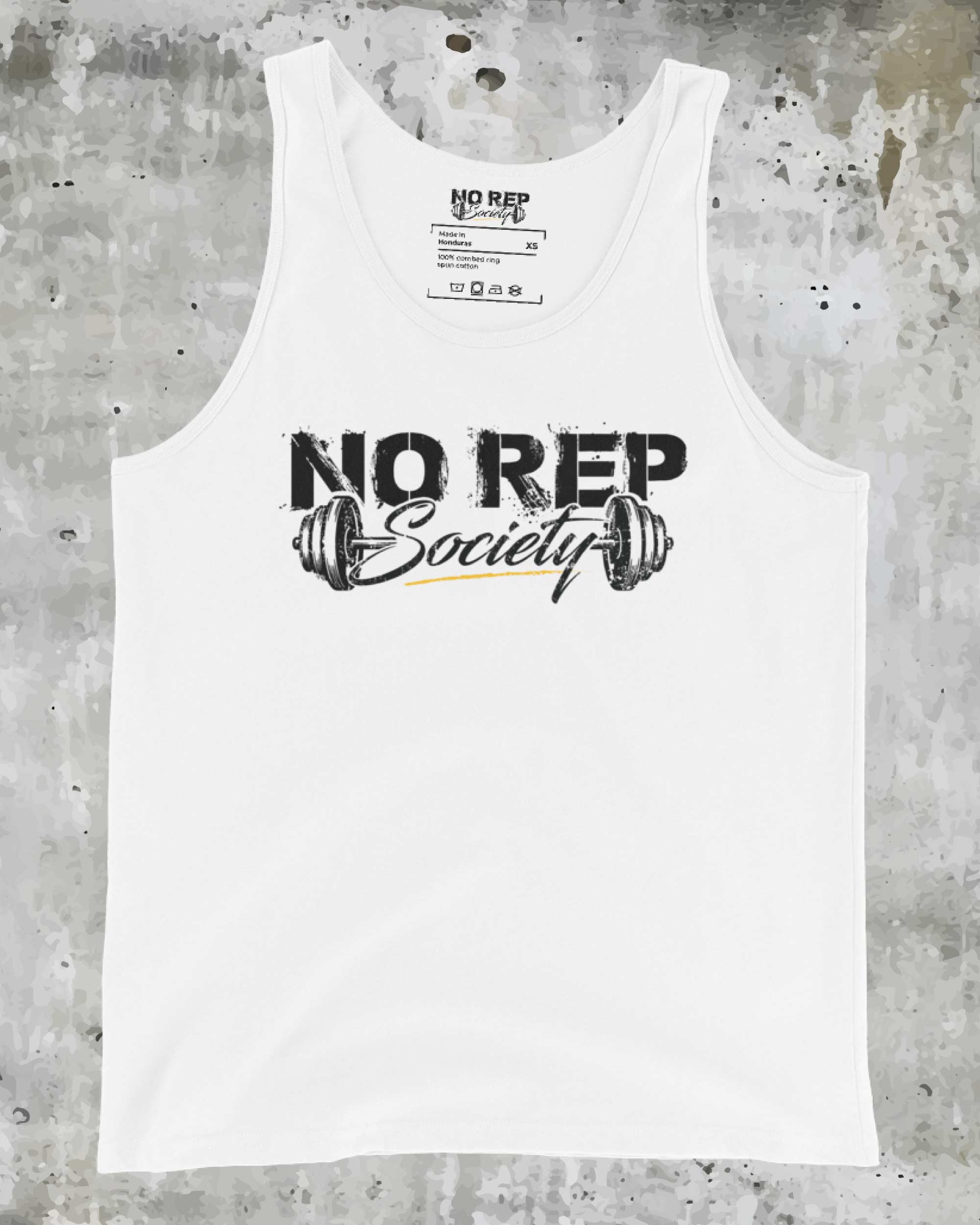 No Rep Society Men’s Tank | Gym Tank Top