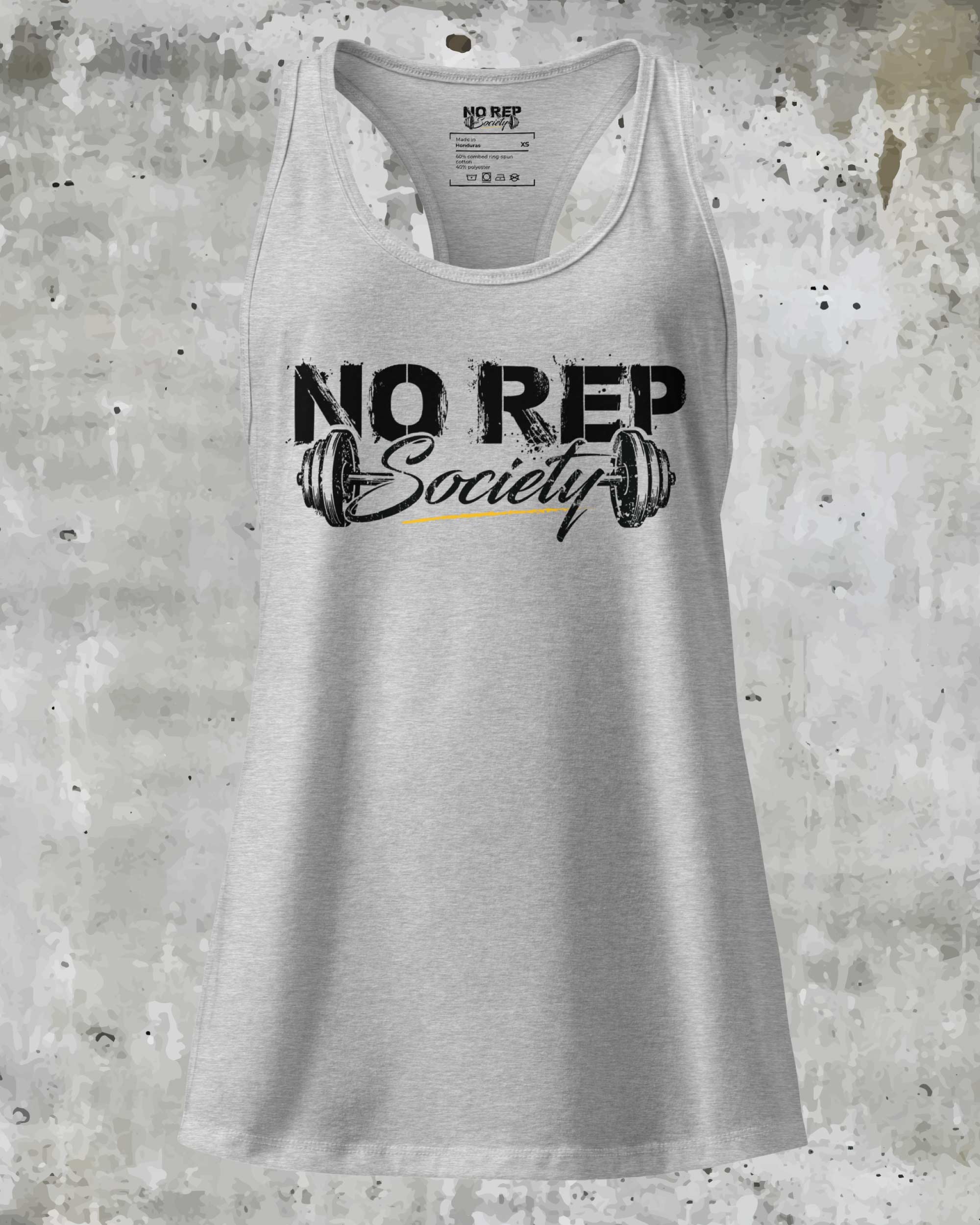 No Rep Society Women’s Tank | Racerback Gym Tank