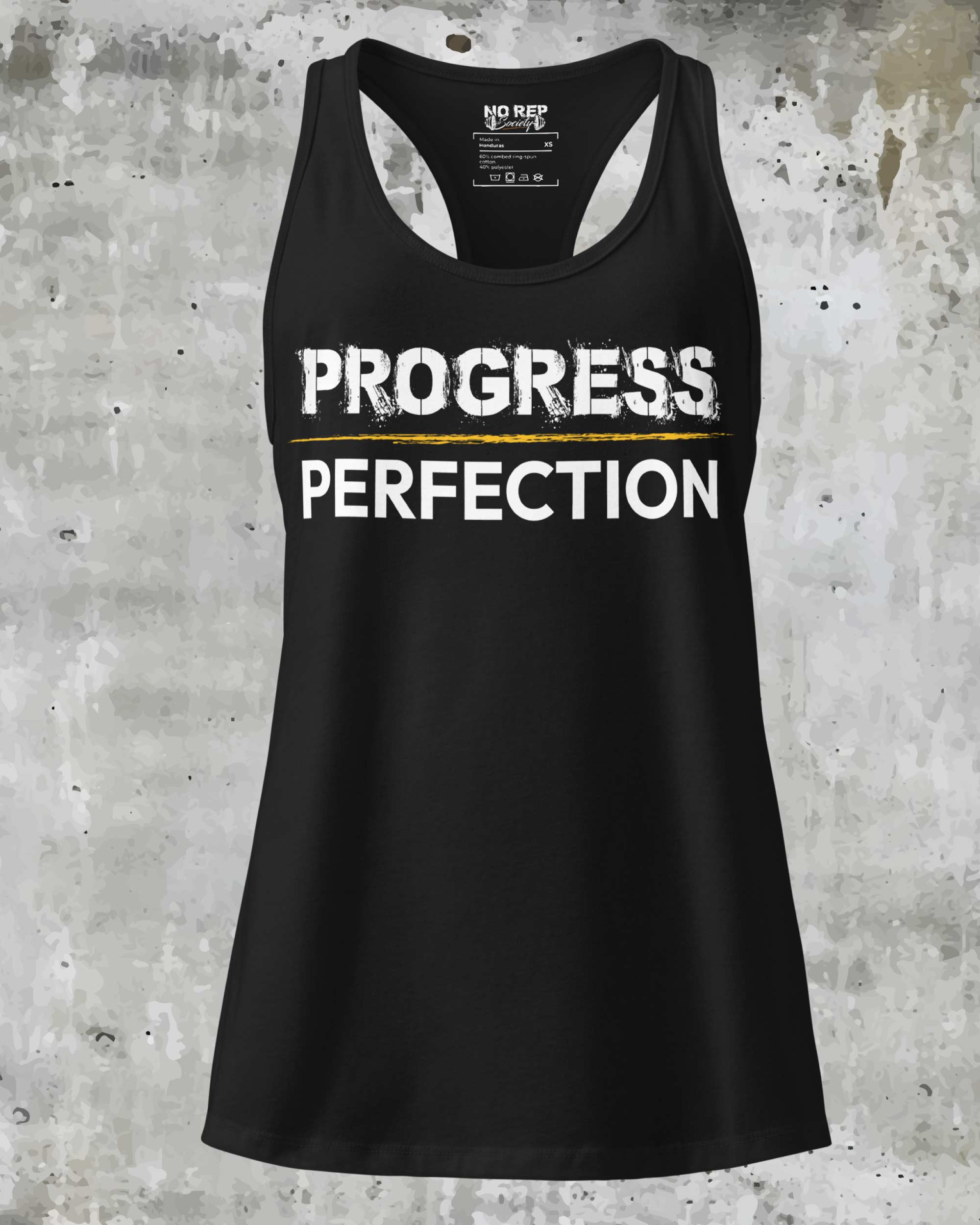 Progress Over Perfection Tank | Women’s Racerback Gym Tank