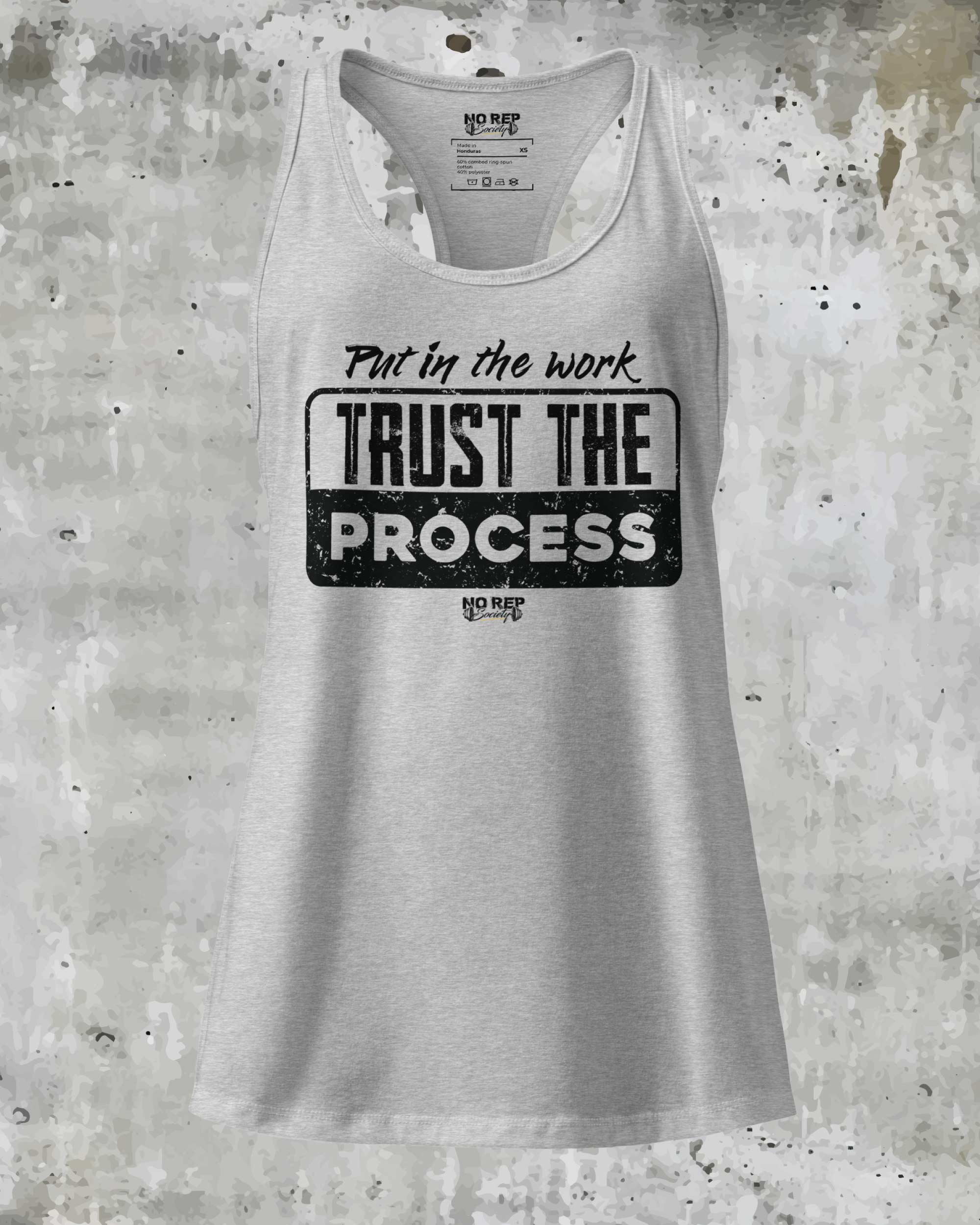 Trust the Process Tank | Women’s Racerback Gym Tank