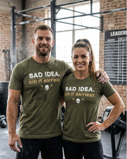 Bad Idea. Did It Anyway. | Gym Tee