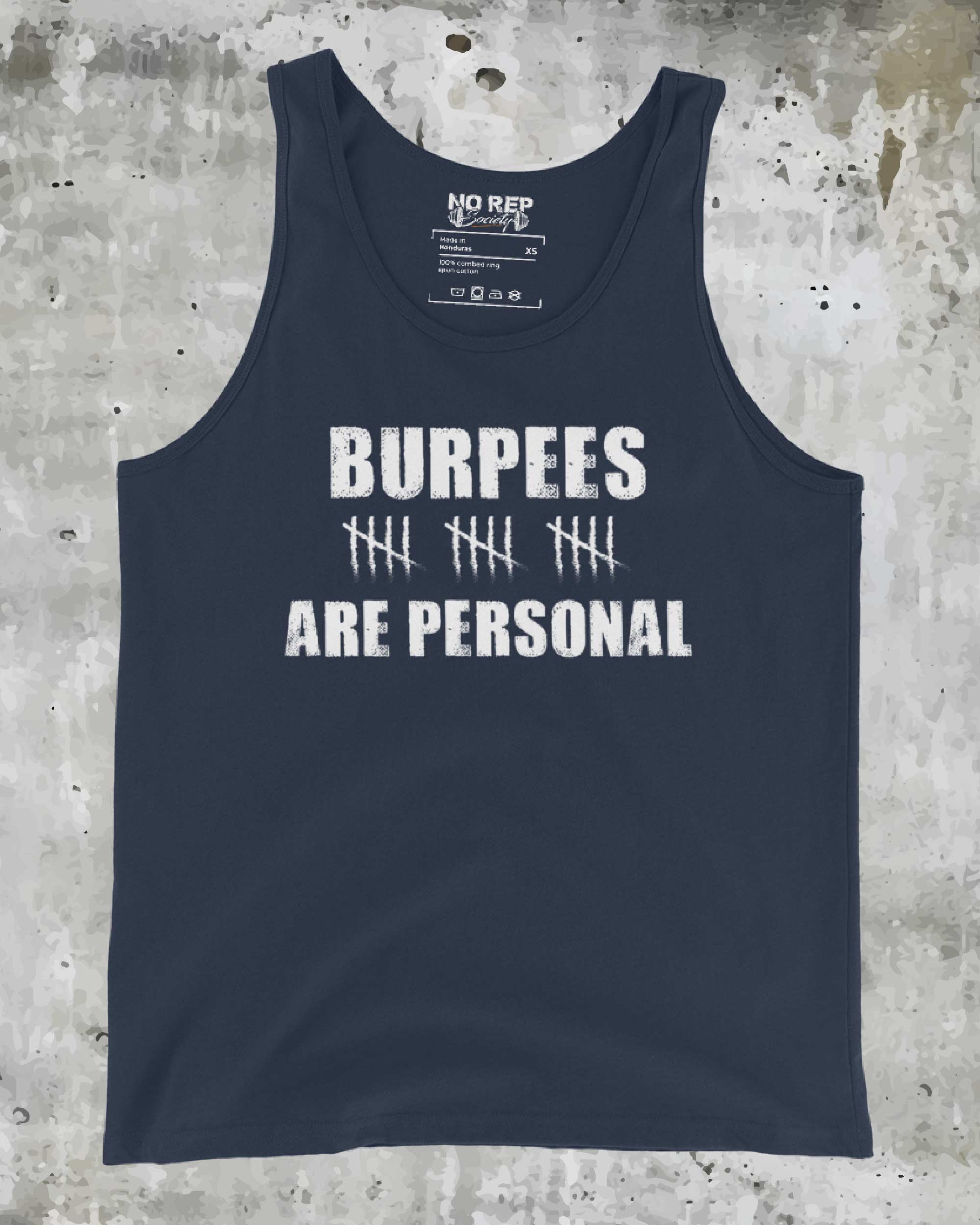 Burpees Are Personal Tank | Men’s Gym Tank Top