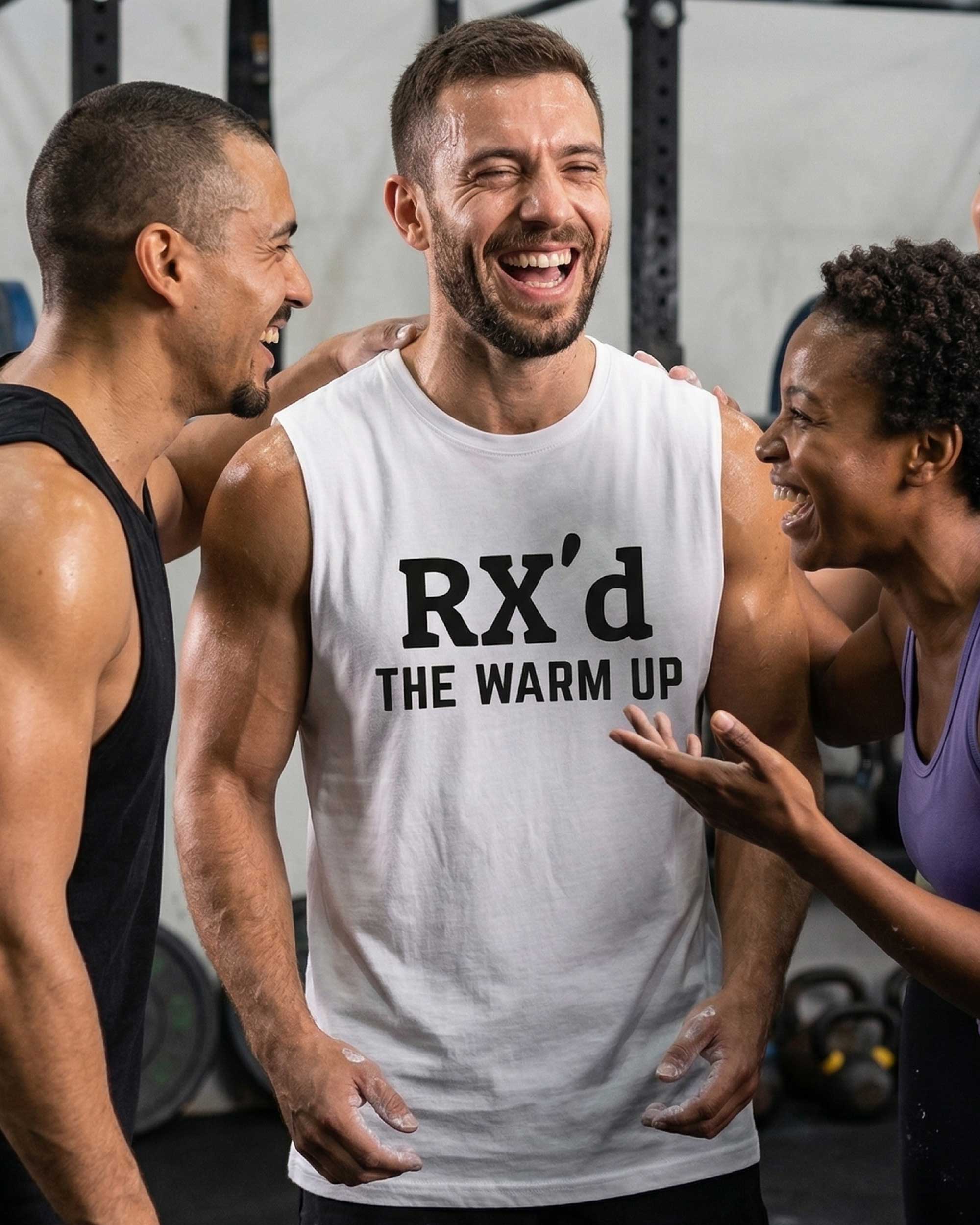 RX’d the Warm Up Tank | Men’s Gym Muscle Shirt