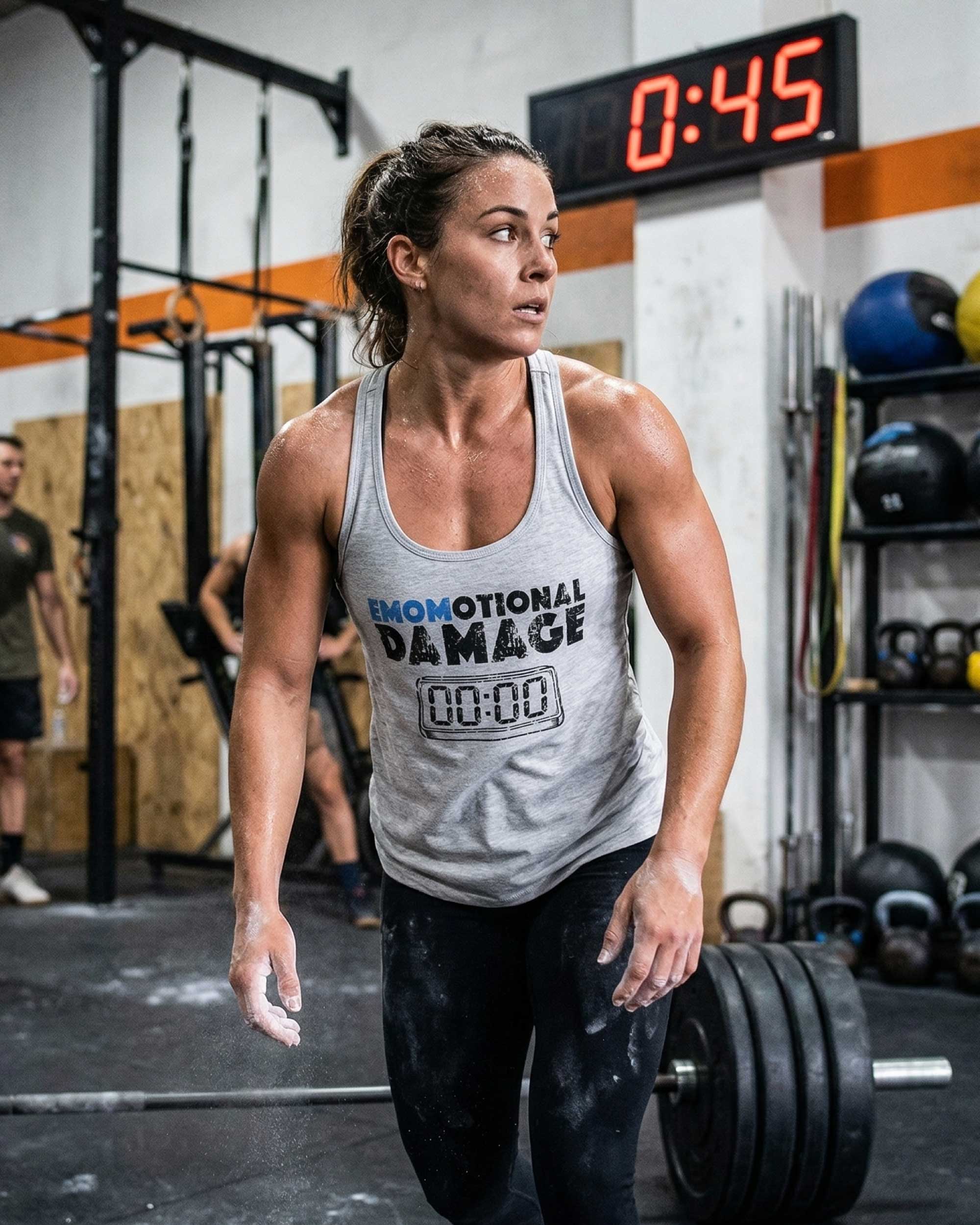 EMOMotional Damage Tank | Women’s Racerback Gym Tank